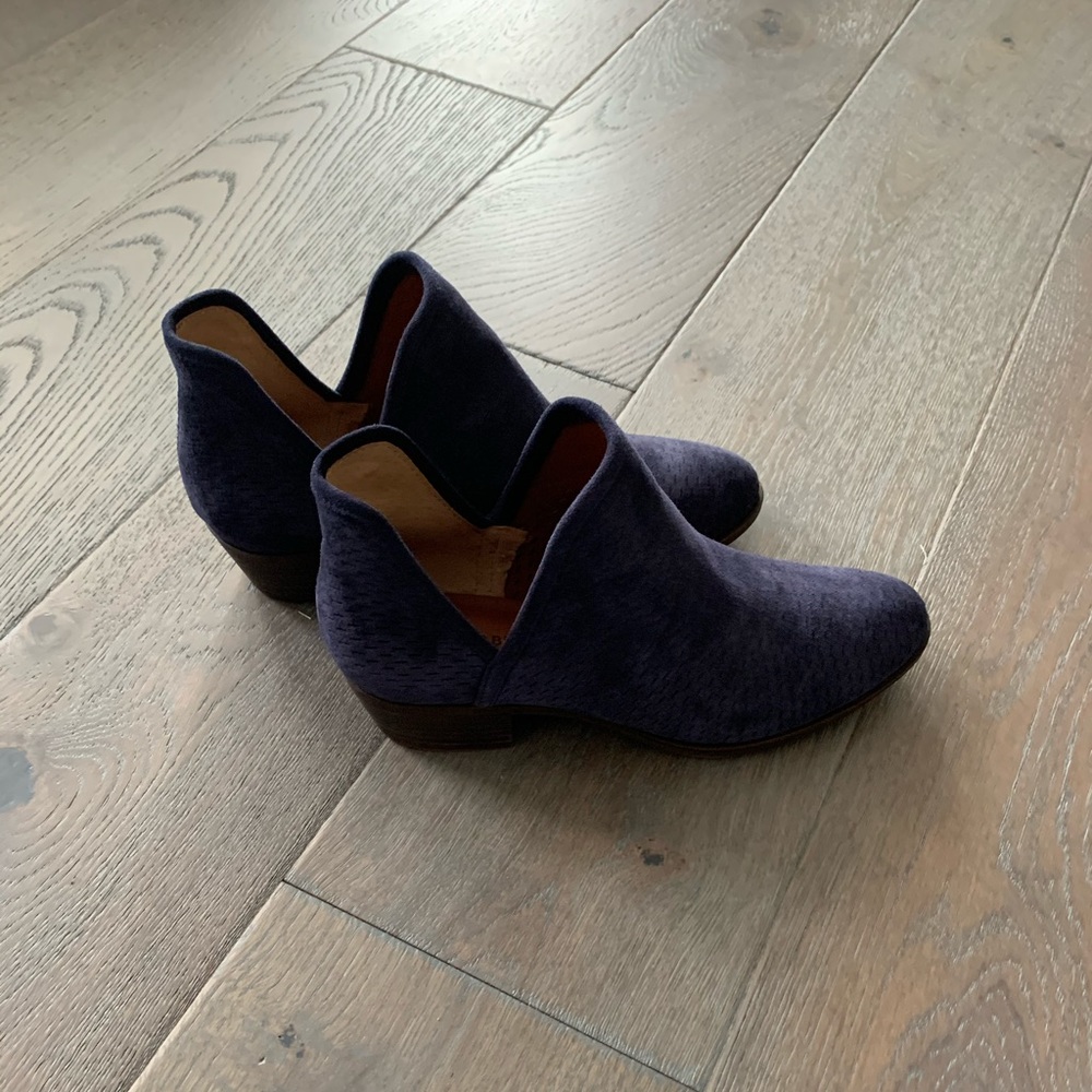 Lucky Brand Suede Booties